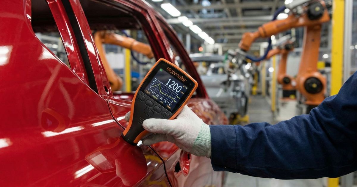 Coating Thickness Meter คืออะไร | เจาะลึก Elcometer เครื่องวัดความหนาสี